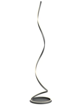 Redo Group - Scroll Floor Lamp - Matt Black