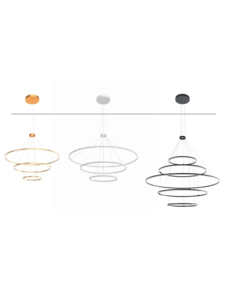 Redo Group - Orbit Lampada a Sospensione Verticale - Bronzo