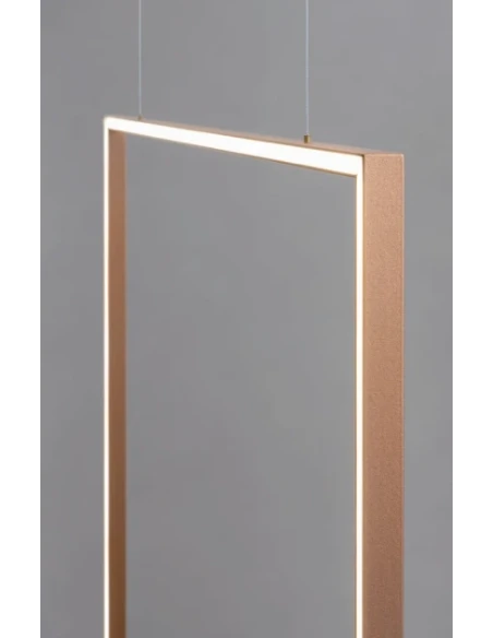 Redo Group - Slick Lampada a Sospensione / Terra Quadrata - Nero  Opaco