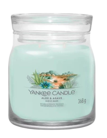Yankee Candle - Aloe & Agave - Candela in Giara Media