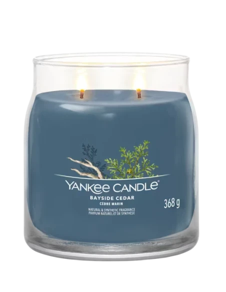 Yankee Candle - Bayside Cedar - Candela in Giara Media