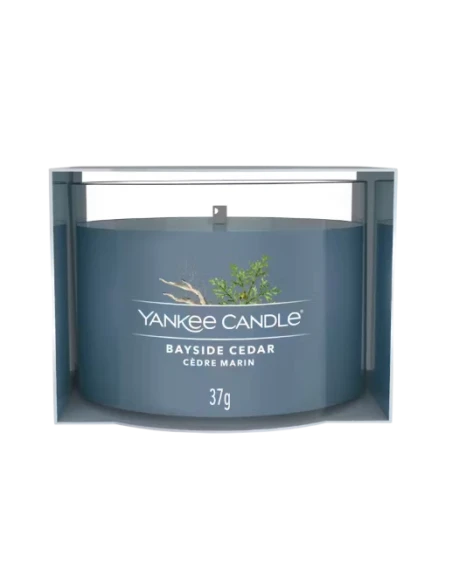 Yankee Candle - Bayside Cedar - Glass Votive Candle