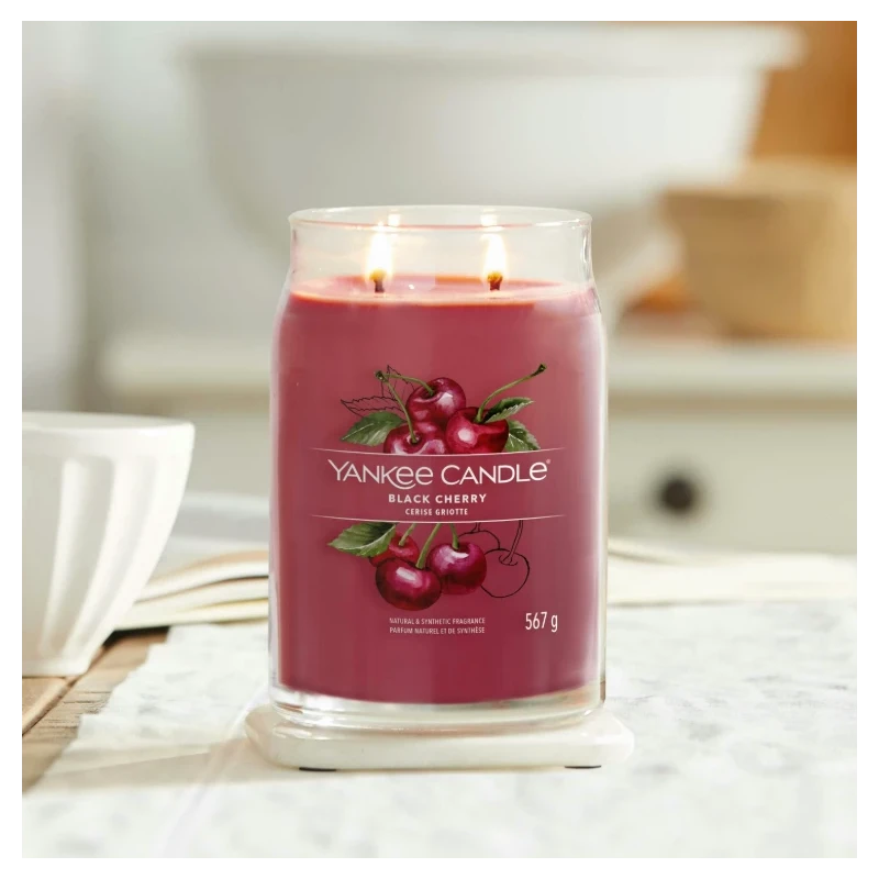 Yankee Candle - Black Cherry - Large Jar Candle