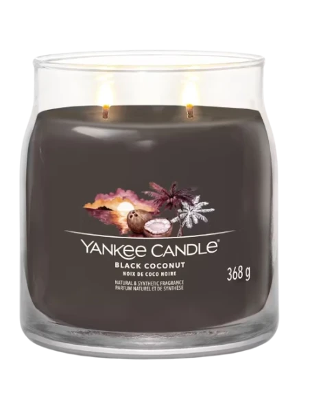 Yankee Candle - Black Coconut - Candela in Giara Media