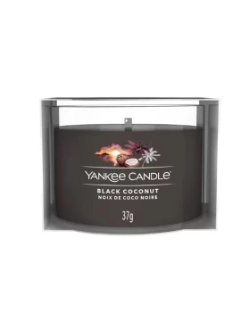 Yankee Candle - Black Coconut - Glass Votive Candle