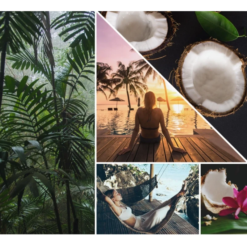 Yankee Candle - Black Coconut - Candela Votiva in Vetro