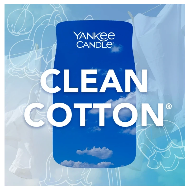 Yankee Candle - Clean Cotton® Medium Jar