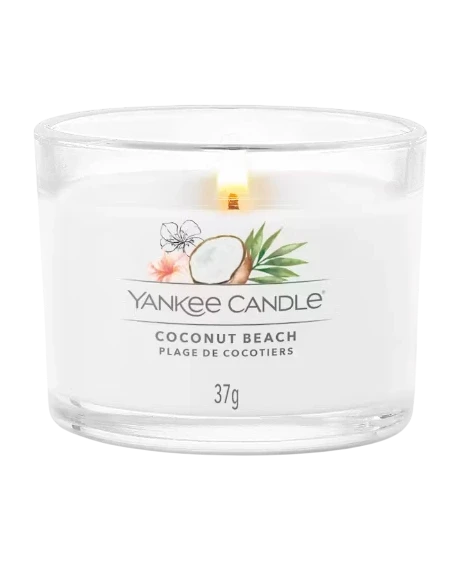 Yankee Candle - Coconut Beach Candela Votiva in Vetro