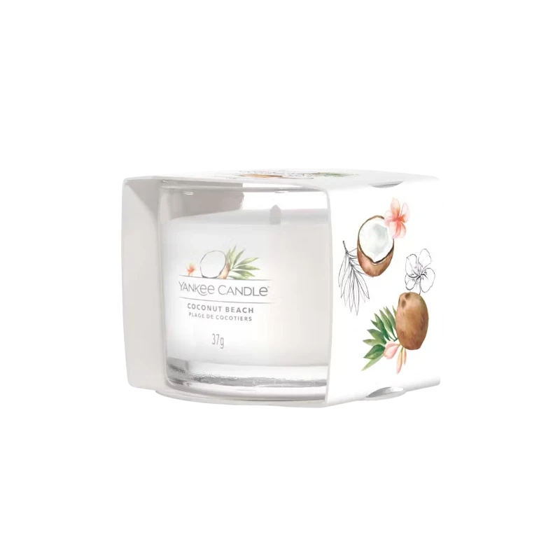 Yankee Candle - Coconut Beach Candela Votiva in Vetro
