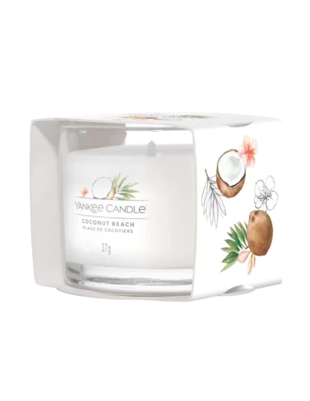 Yankee Candle - Coconut Beach Candela Votiva in Vetro