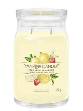 Yankee Candle - Iced Berry Lemonade  Candela in Giara Grande