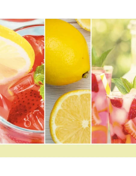 Yankee Candle - Iced Berry Lemonade Glass Votive Candle