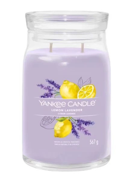 Yankee Candle - Lemon Lavender Candela in Giara Grande