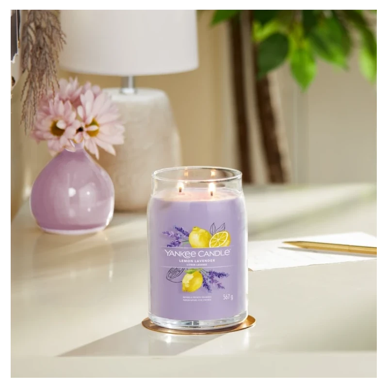 Yankee Candle - Lemon Lavender Candela in Giara Grande