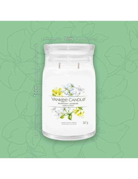 Yankee Candle - Midnight Jasmine Candela in Giara Grande