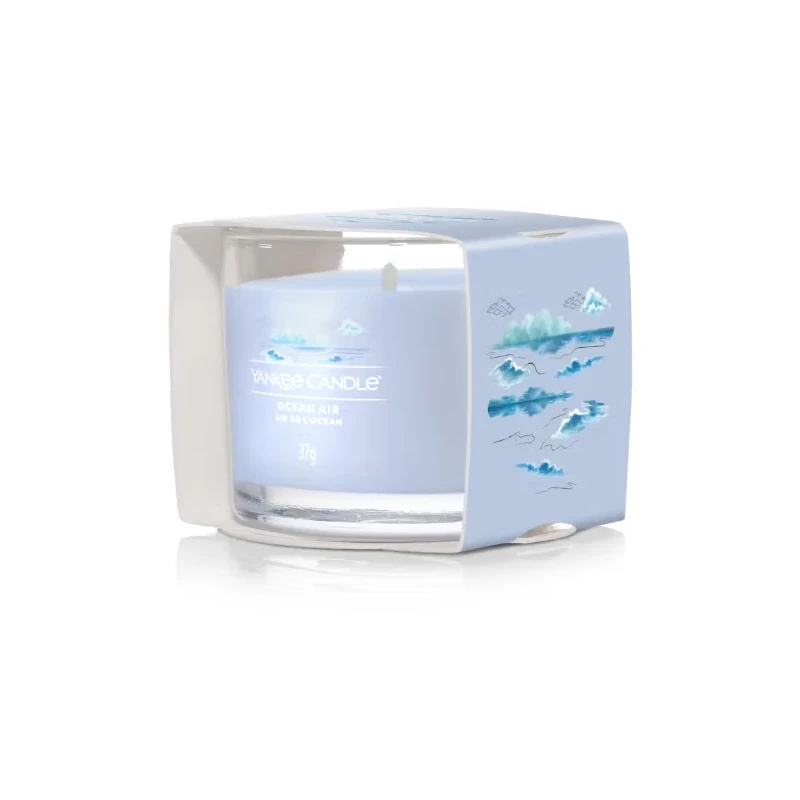 Yankee Candle - Ocean Air Glass Votive Candle