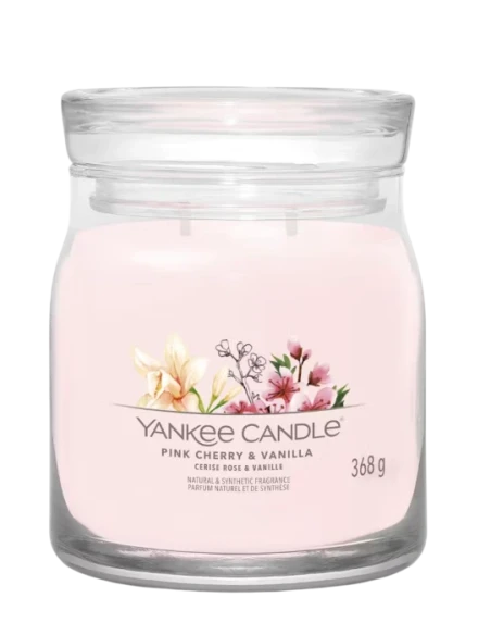 Yankee Candle - Pink Cherry & Vanilla Medium Jar Candle