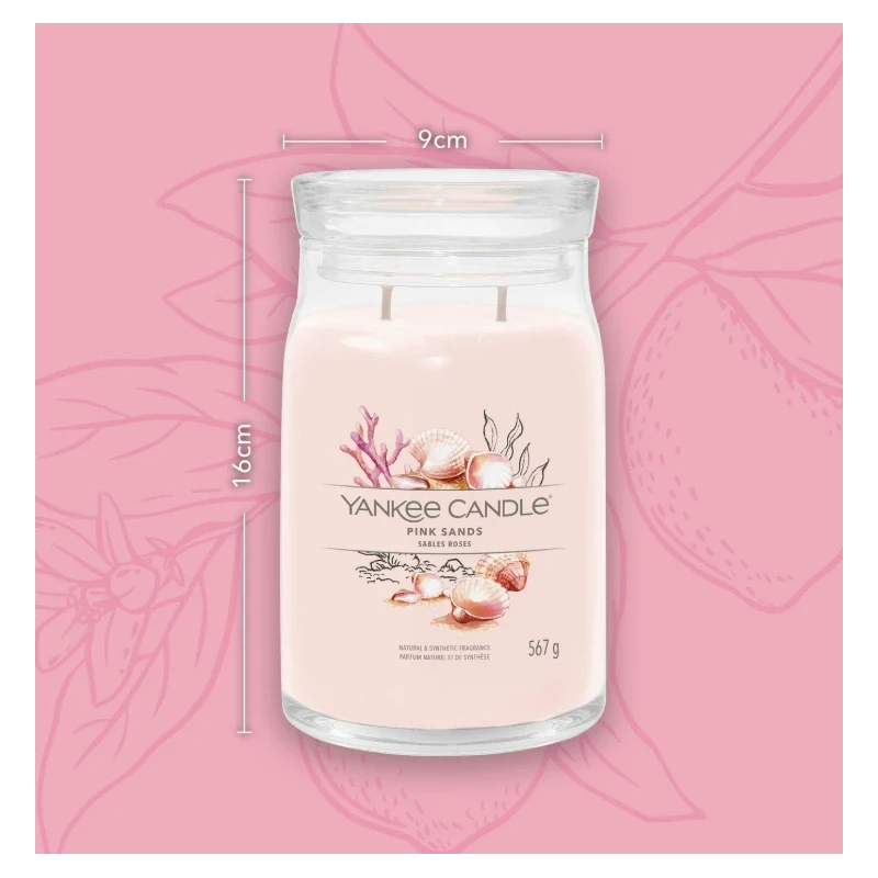 Yankee Candle - Pink Sands - Large Jar Candle