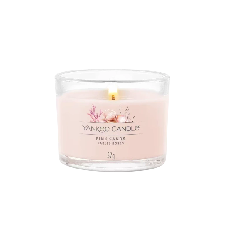 Yankee Candle - Pink Sands - Glass Votive Candle