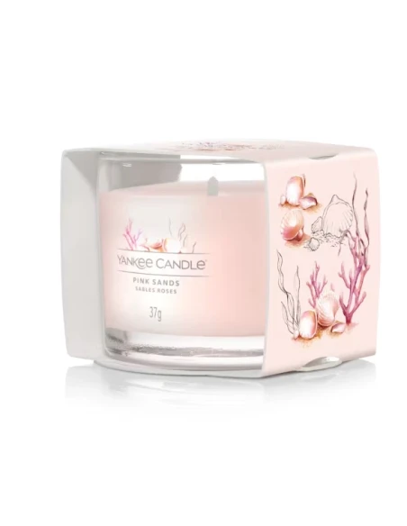 Yankee Candle - Pink Sands - Candela Votiva in Vetro