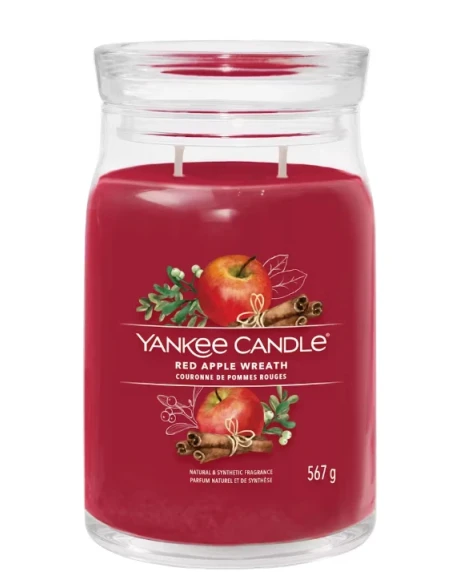 Yankee Candle - Red Apple Wreath Large Jar Candle