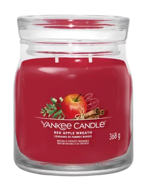 Yankee Candle - Red Apple Wreath Medium Jar Candle