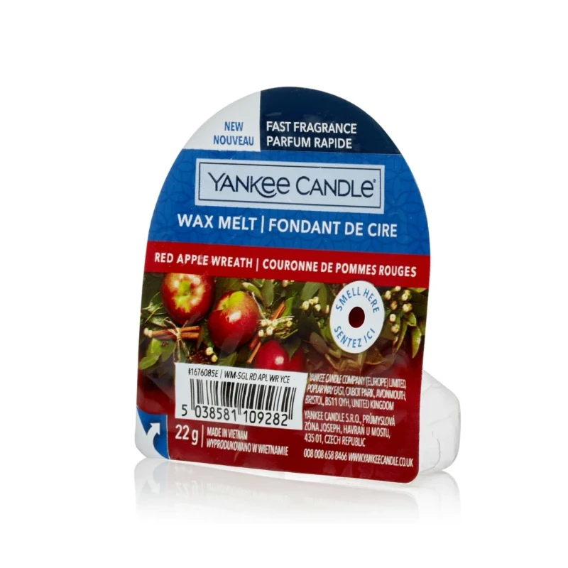 Yankee Candle - Red Apple Wreath Cera da Fondere