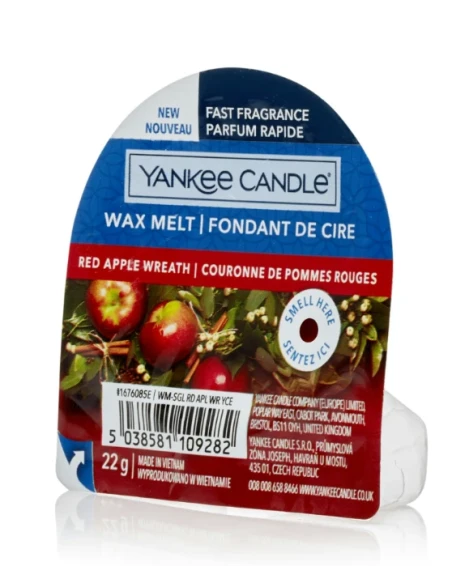 Yankee Candle - Red Apple Wreath Cera da Fondere