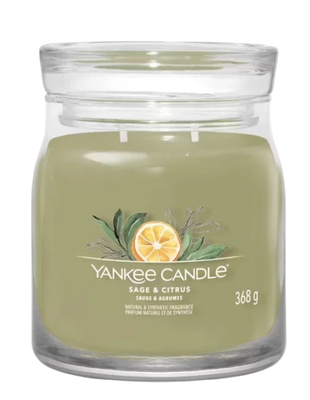 Yankee Candle - Sage & Citrus Medium Jar Candle