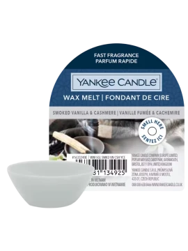 Yankee Candle - Smoked Vanilla & Cashmere Melting Wax