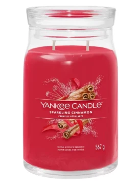 Yankee Candle - Sparkling Cinnamon Candela in Giara Grande