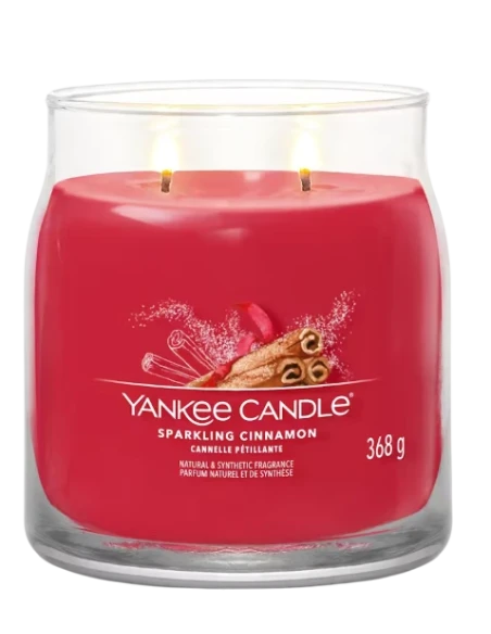 Yankee Candle - Sparkling Cinnamon Medium Jar Candle