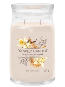 Yankee Candle - Vanilla Crème Brûlée Candela in Giara Grande