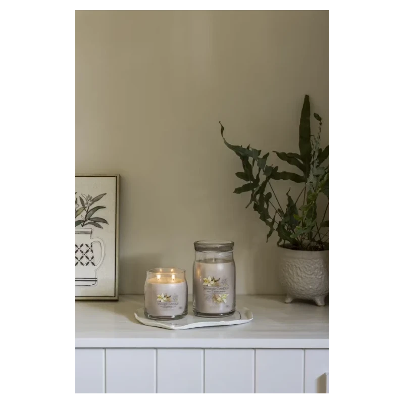 Yankee Candle - Vanilla Crème Brûlée Candela in Giara Grande