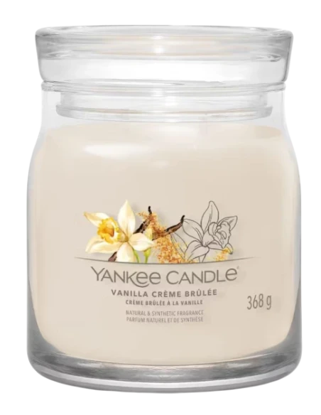 Yankee Candle - Vanilla Crème Brûlée Medium Jar Candle
