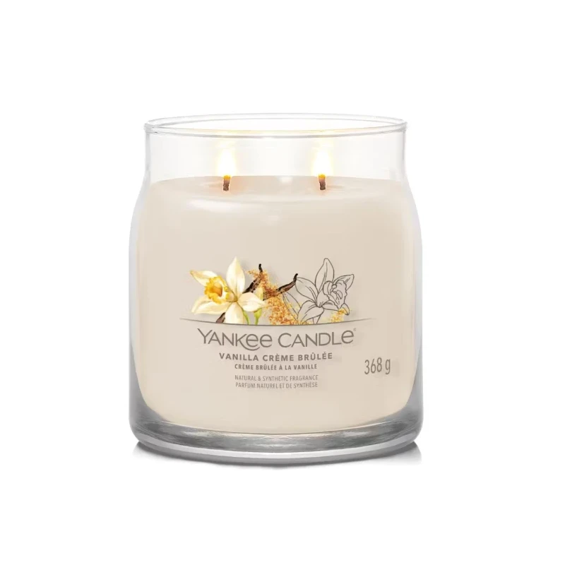 Yankee Candle - Vanilla Crème Brûlée Medium Jar Candle
