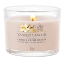 Yankee Candle - Vanilla Crème Brûlée Candela Votiva in Vetro
