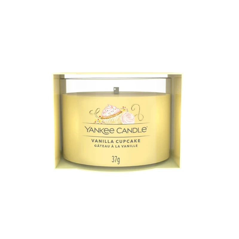 Yankee Candle - Vanilla Cupcake - Candela Votiva in Vetro