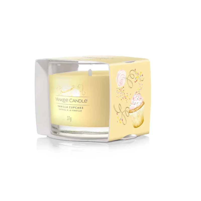 Yankee Candle - Vanilla Cupcake - Glass Votive Candle