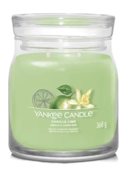Yankee Candle - Vanilla Lime Candela in Giara Media