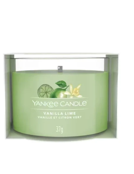 Yankee Candle - Vanilla Lime Glass Votive Candle