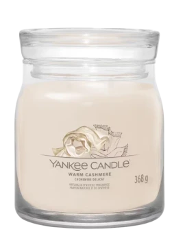Yankee Candle - Warm Cashmere Candela in Giara Media