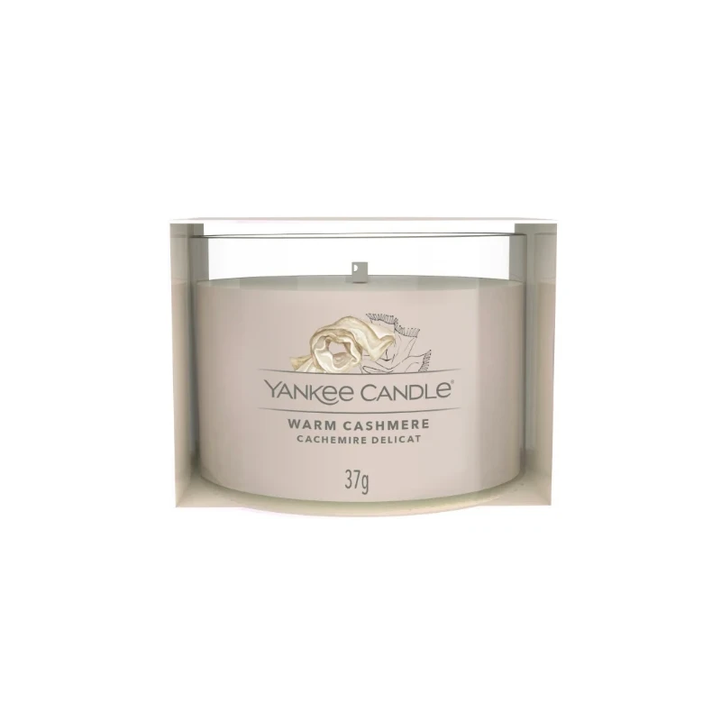 Yankee Candle - Warm Cashmere Glass Votive Candle