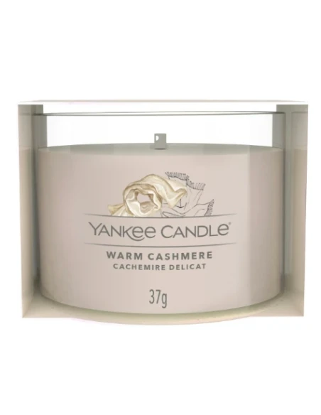 Yankee Candle - Warm Cashmere Glass Votive Candle