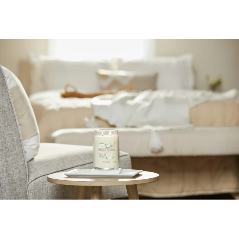 Yankee Candle - White Gardenia Candela in Giara Grande