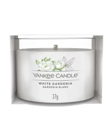 Yankee Candle - White Gardenia Candela Votiva in Vetro