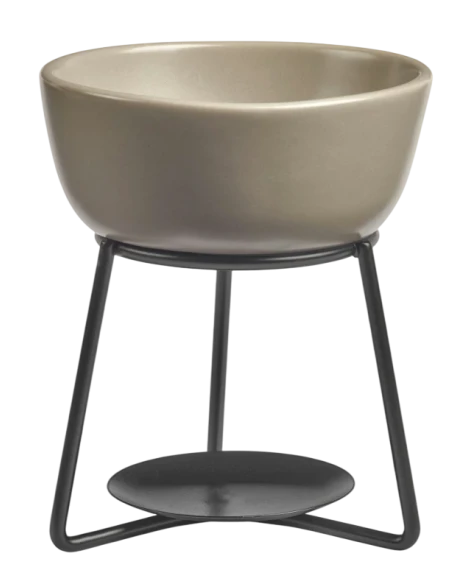 Yankee Candle - Pebble Tealight Burner - Pure Cashmere