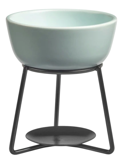 Yankee Candle - Pebble Tealight Burner - Spa Blue