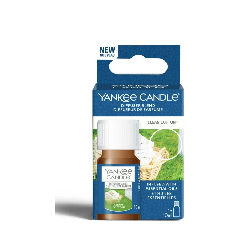 Yankee Candle - Ricarica Diffusore ad Ultrasuoni - Clean Cotton®