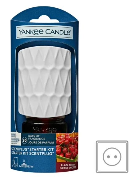 Yankee Candle - Kit Base Scentplug Organic - Black Cherry